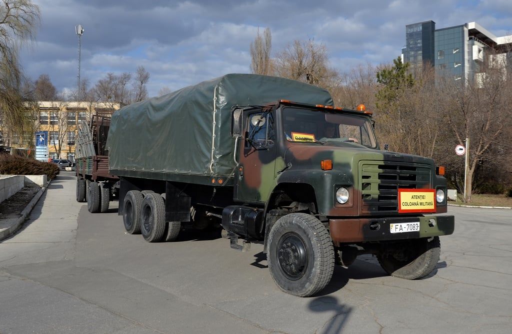 Национальная армия Молдовы приходит на помощь в размещении беженцев