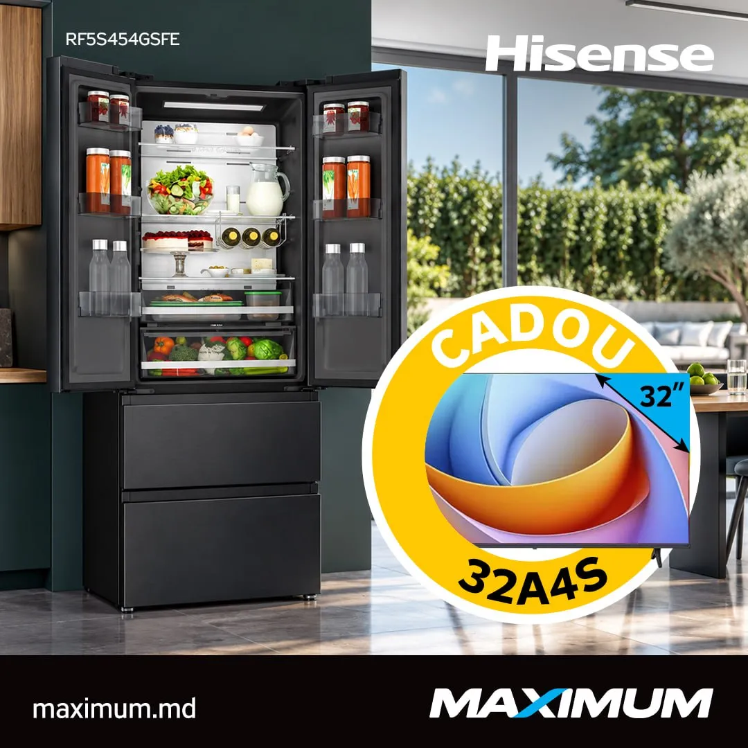 Maximum: Холодильники Gorenje и Hisense с подарками: больше техники — больше возможностей
