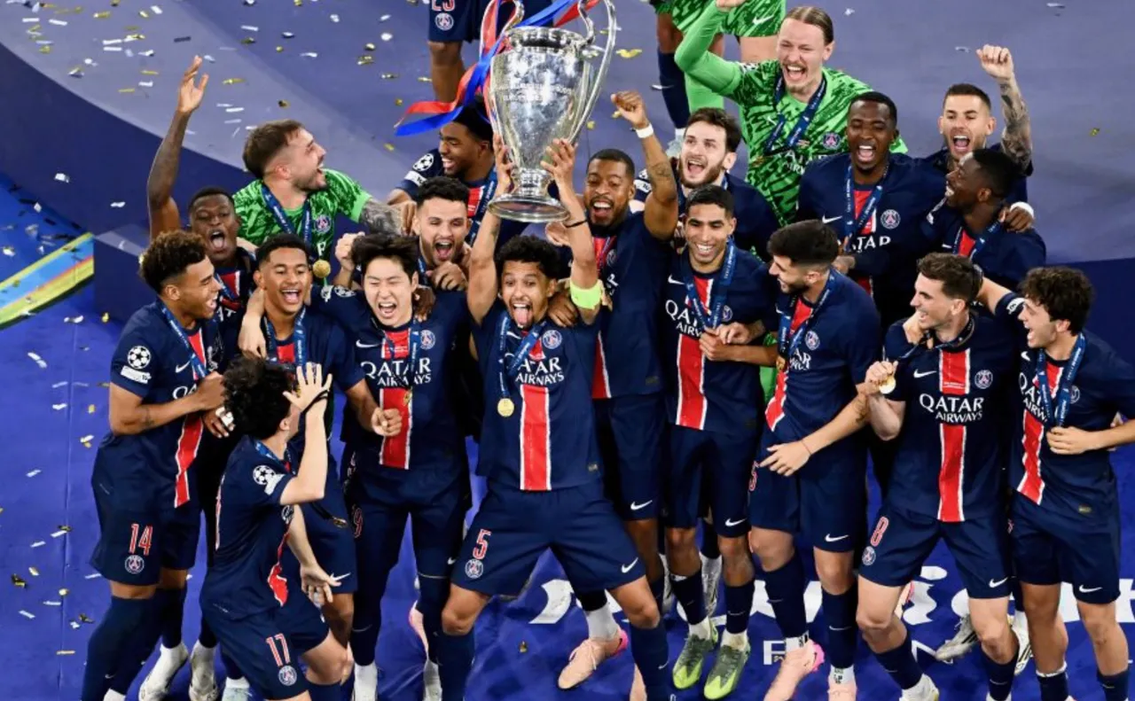 PSG a câștigat finala Champions League cu un scor record