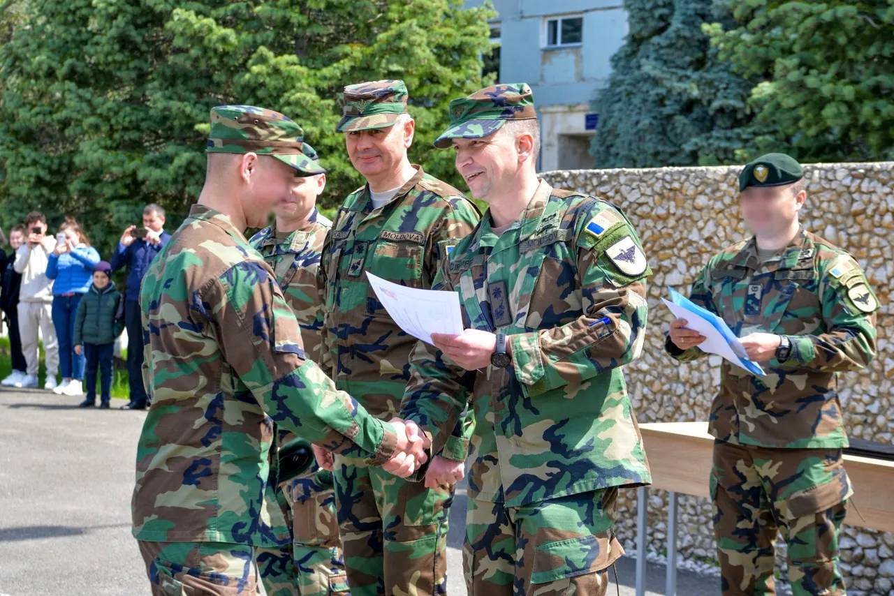 Батальон специального назначения Fulger принял в свои ряды новых сотрудников