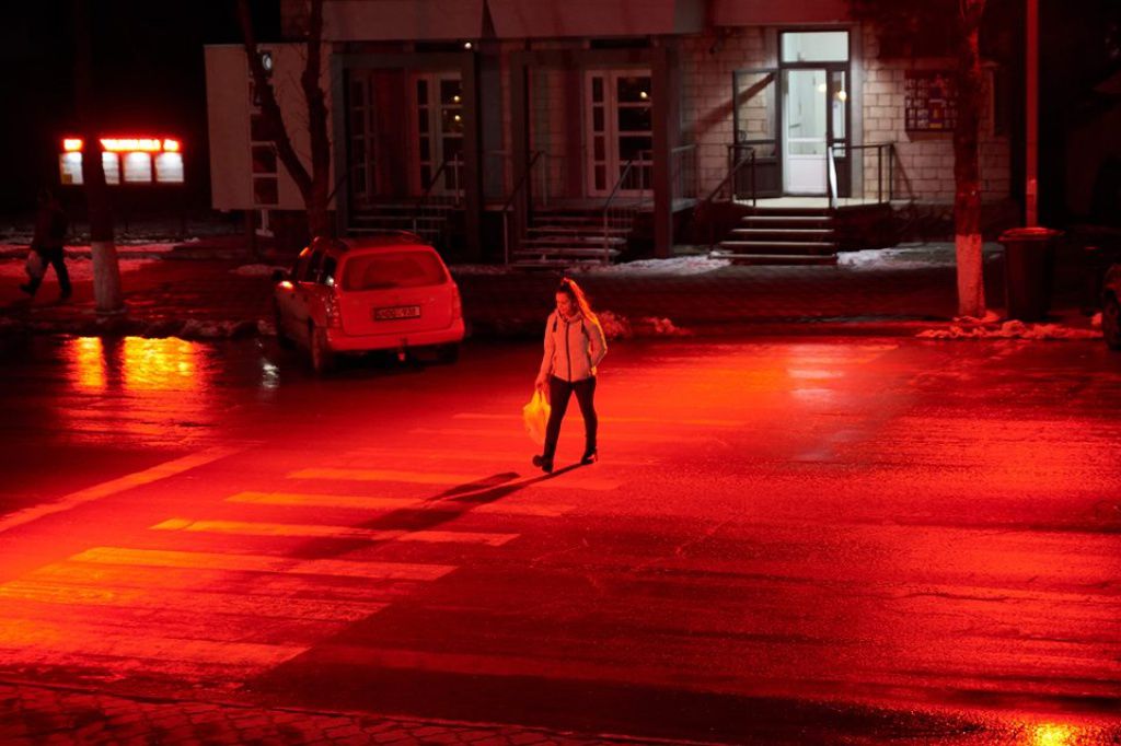 La Orhei sunt instalate noi sisteme de iluminare a trecerilor de pietoni