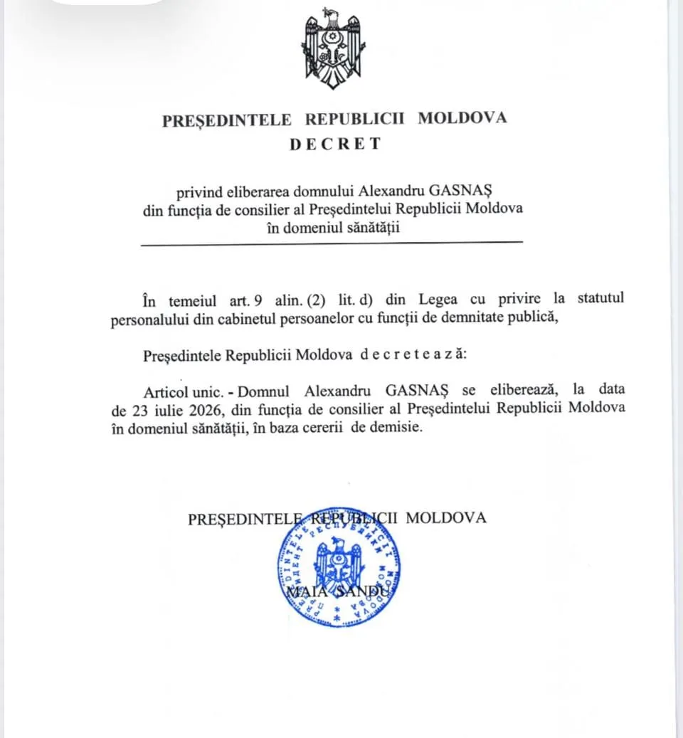 Гаснаш покинул пост советника президента ради назначения в минздрав