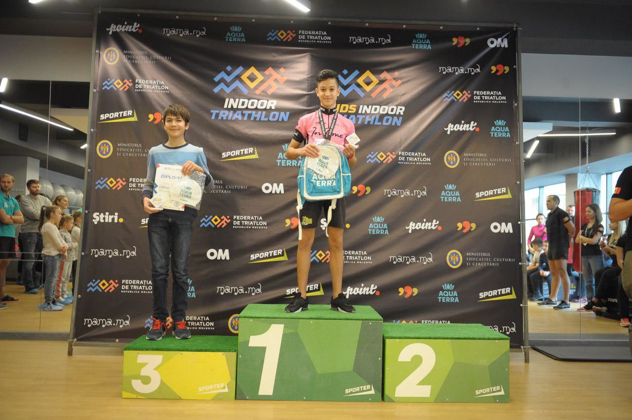 Стали известны победители Kids Indoor Triathlon