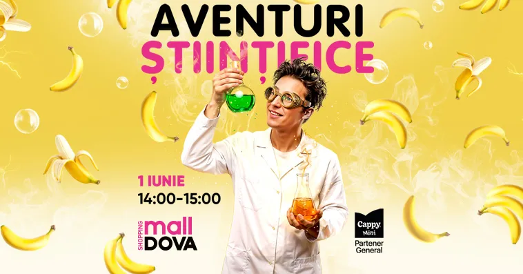 Bananamania la Shopping MallDova: 1 iunie pentru toată familia