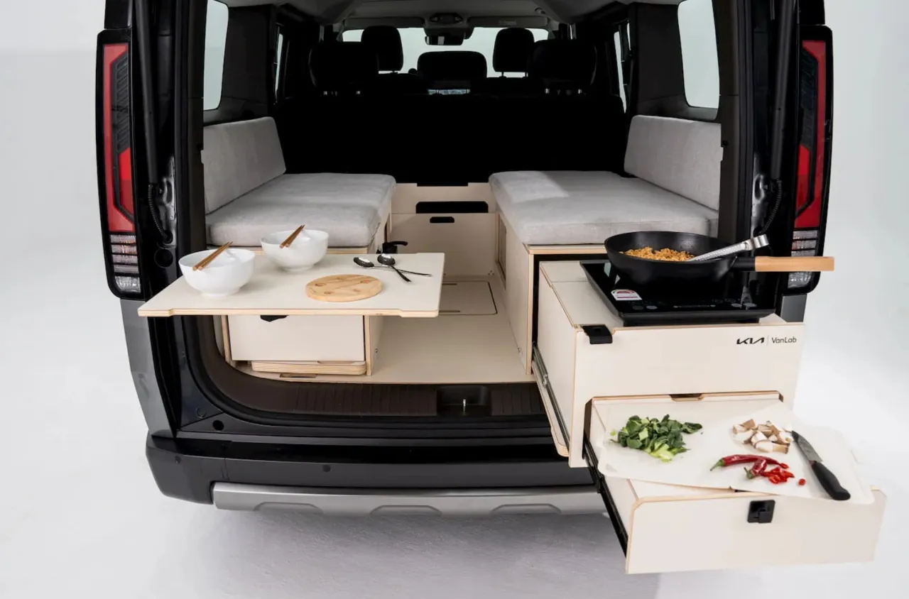 Kia презентовала недорогой электрический дом на колесах для двоих