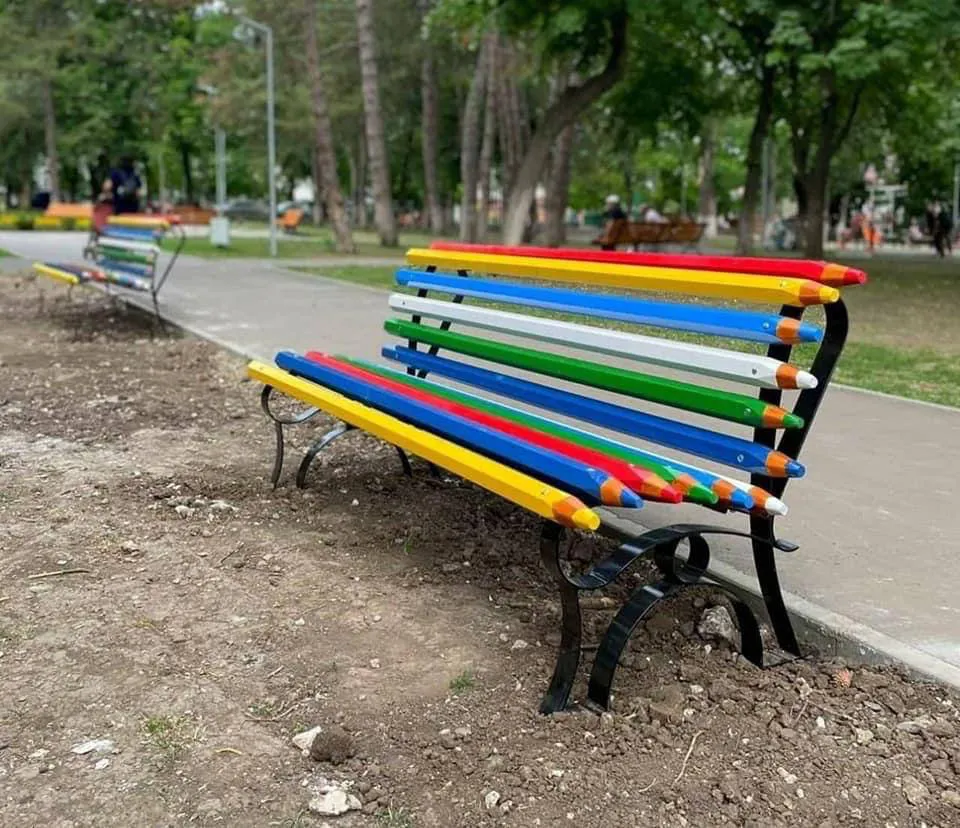 В парке на Старой Почте продолжаются восстановительные работы