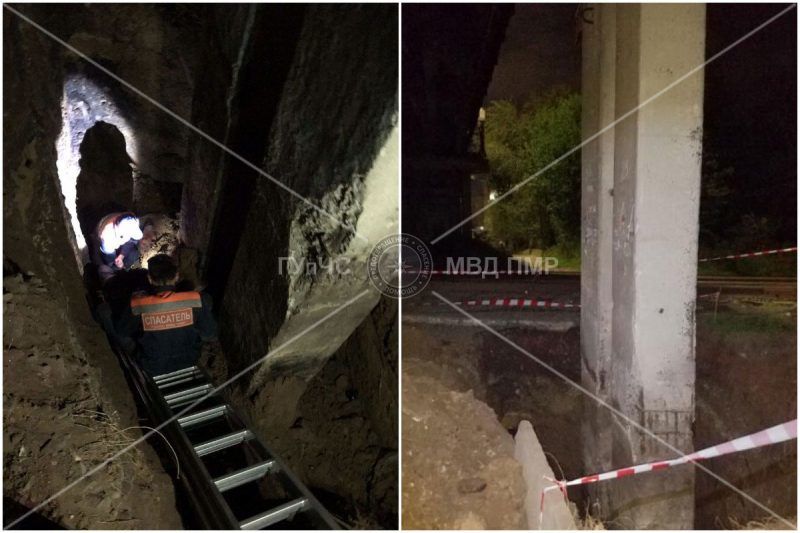 В Тирасполе мужчина получил травму в результате падения в 4-метровую яму