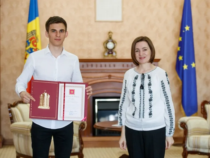 Майя Санду наградила победителей престижного международного конкурса