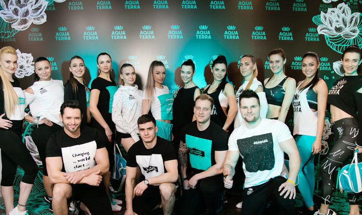 Prezentarea primei colecții de îmbrăcăminte sport Aquaterra by Julia Allert ®