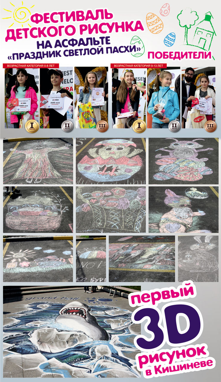 Grand Hall: Первый фестиваль детского рисунка на асфальте ®