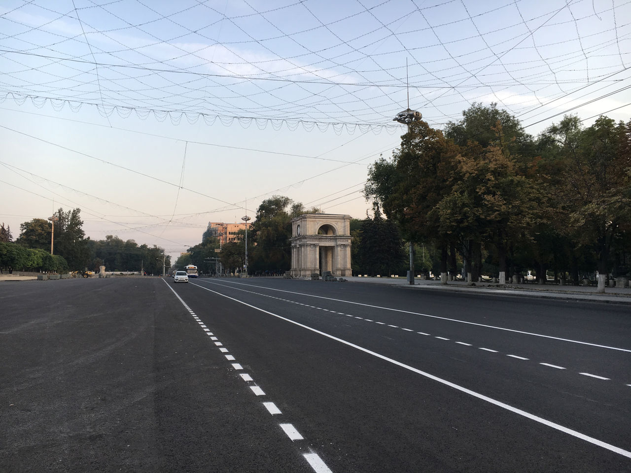 Горожане шокированы кривой разметкой в центре Кишинева
