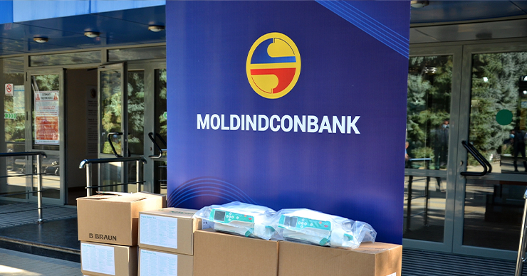 Moldindconbank продолжает поддерживать Республиканскую клиническую больницу в лечении пациентов с COVID-19
