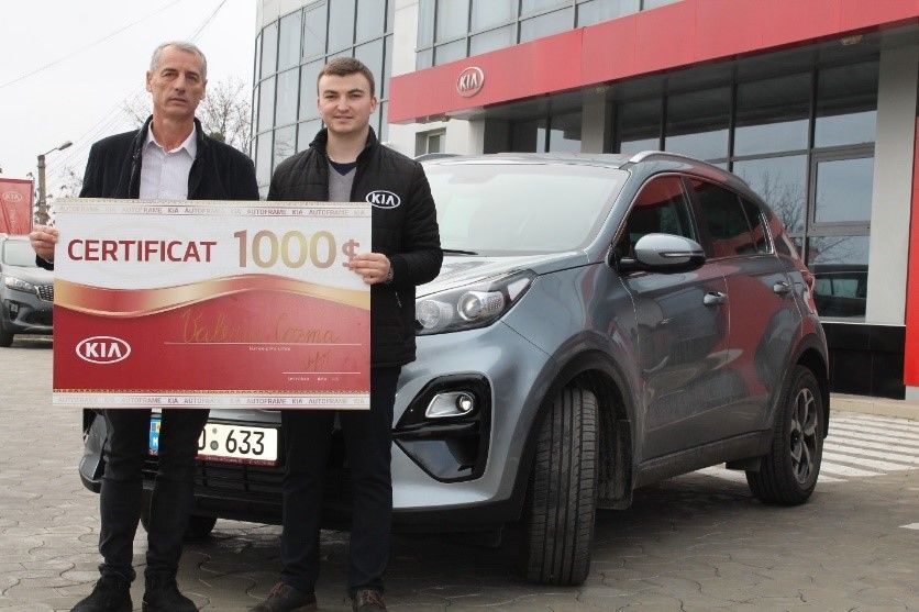KIA Moldova: Продано 1 000 автомобилей ®