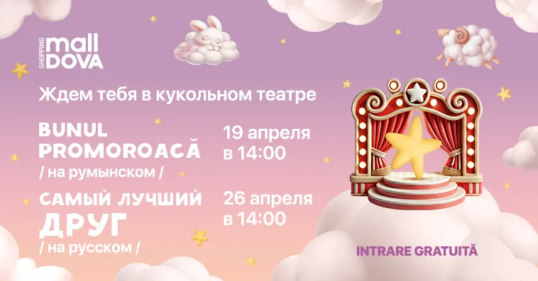 Easter в Shopping MallDova: Сюрпризы для всей семьи