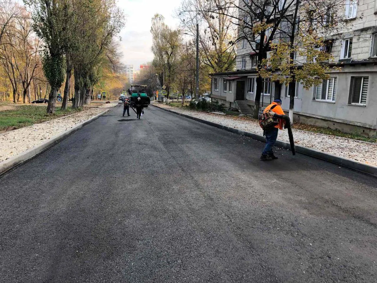 Продолжаются работы по восстановлению улицы Иона Некулче