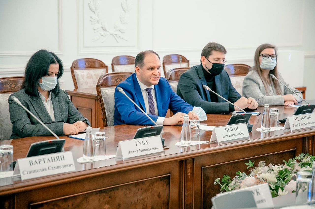 Чебан обсудил с губернатором Санкт-Петербурга совместные проекты