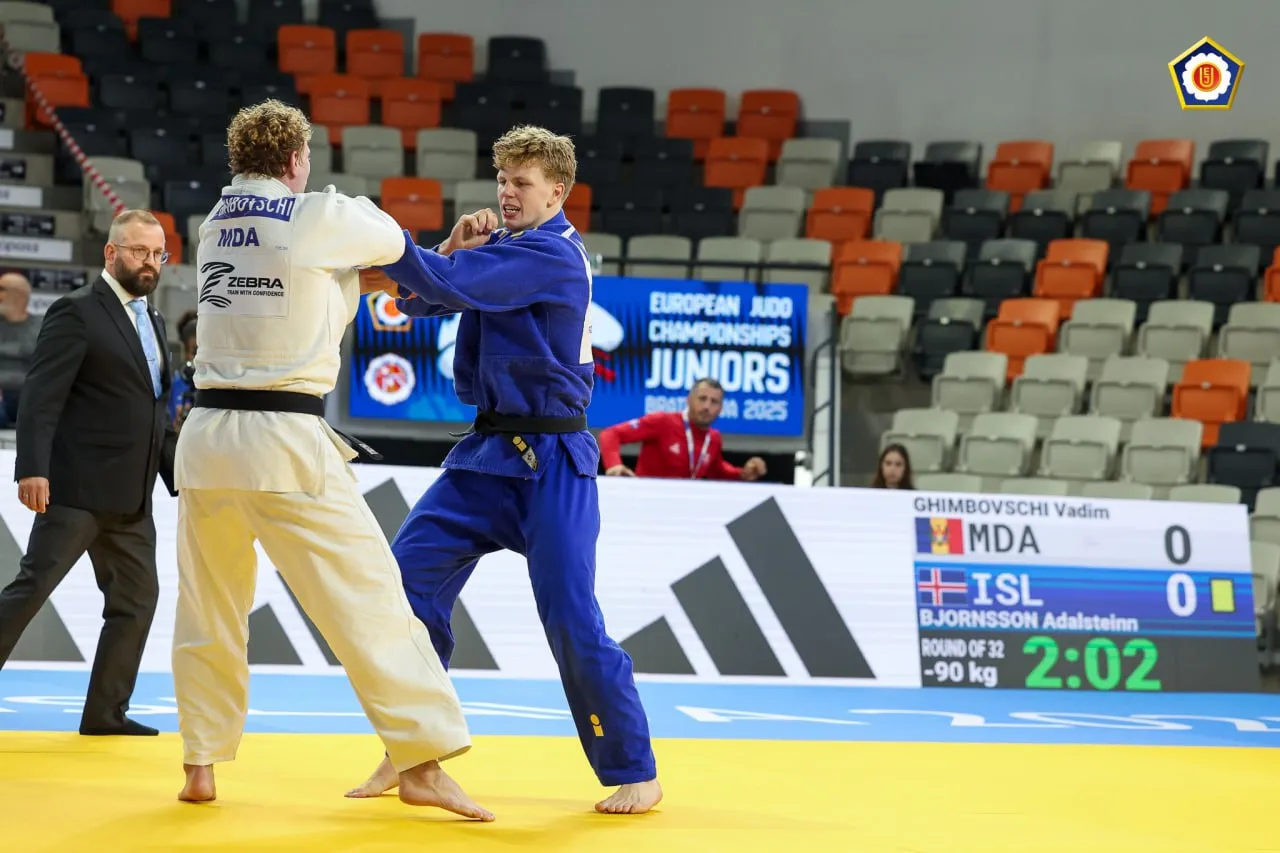 Вадим Гимбовский завоевал бронзу на чемпионате Европы по дзюдо среди спортсменов до 21 года