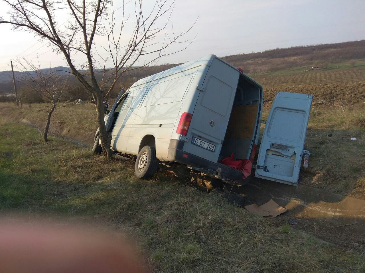 В результате ДТП в Сынжерейском районе госпитализированы 3 человека