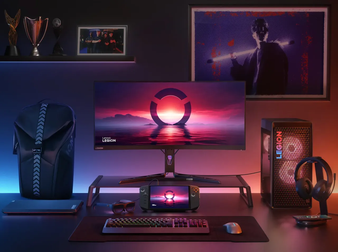 Lenovo представила консоль, превращающуюся в планшет