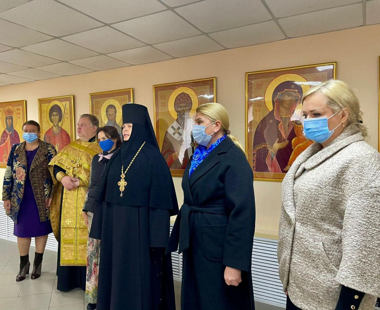 В Одессе на территории женского монастыря открыли пункт вакцинации от COVID-19