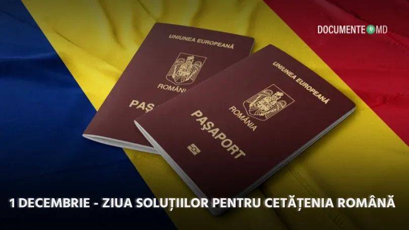 Documente.md: 1 decembrie - ziua soluțiilor pentru cetățenie română