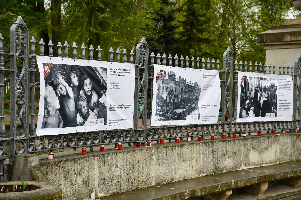 В центральном парке Штефана чел Маре открылась фотовыставка «Помни меня»