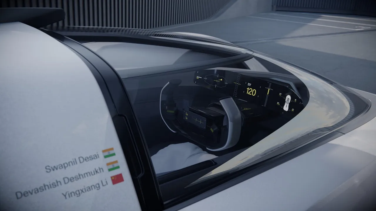 Polestar показала футуристичный дизайн электрического суперкара Synergy