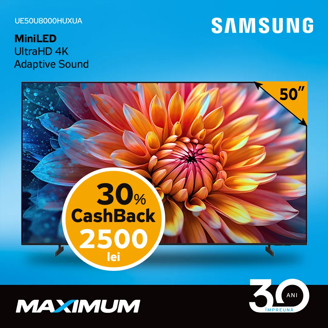 Maximum празднует 30 лет и дарит cashback 30% на тысячи товаров