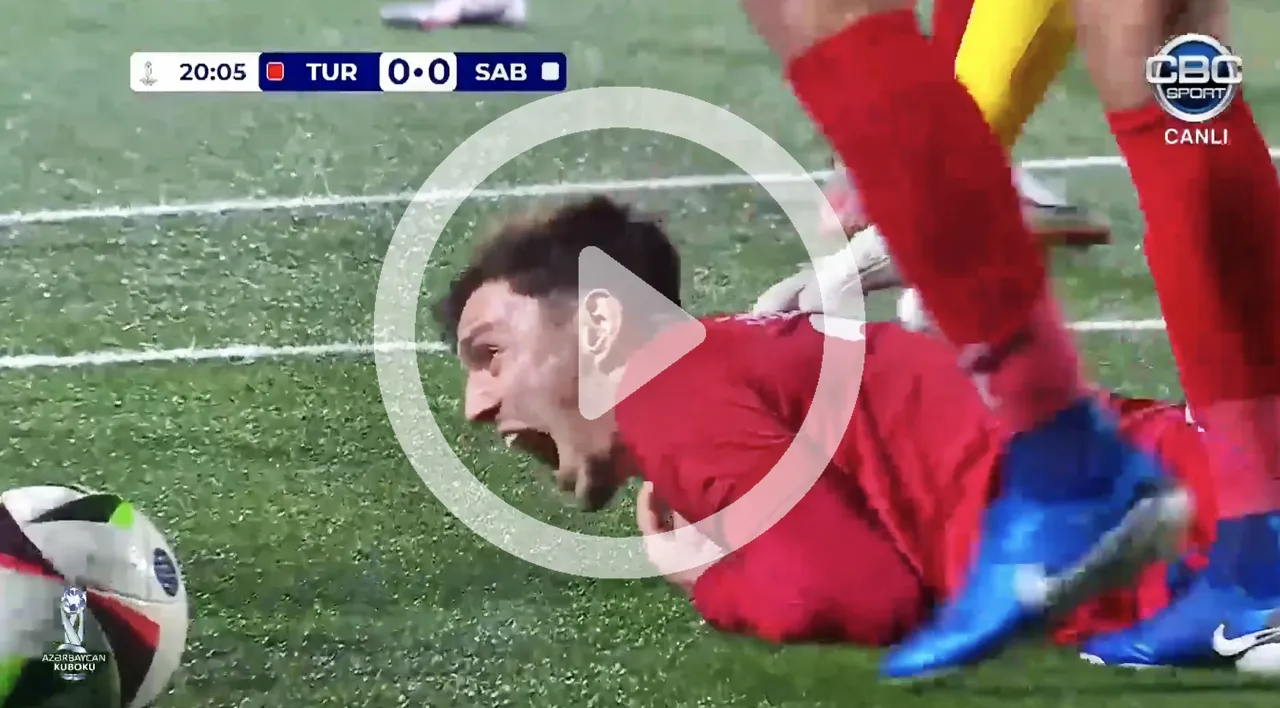 Un fotbalist moldovean a fost accidentat grav în Cupa Azerbaidjanului