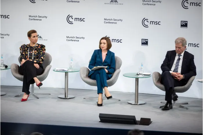 Санду в Мюнхене: Для Молдовы сегодня не стоит вопрос об отказе от нейтралитета