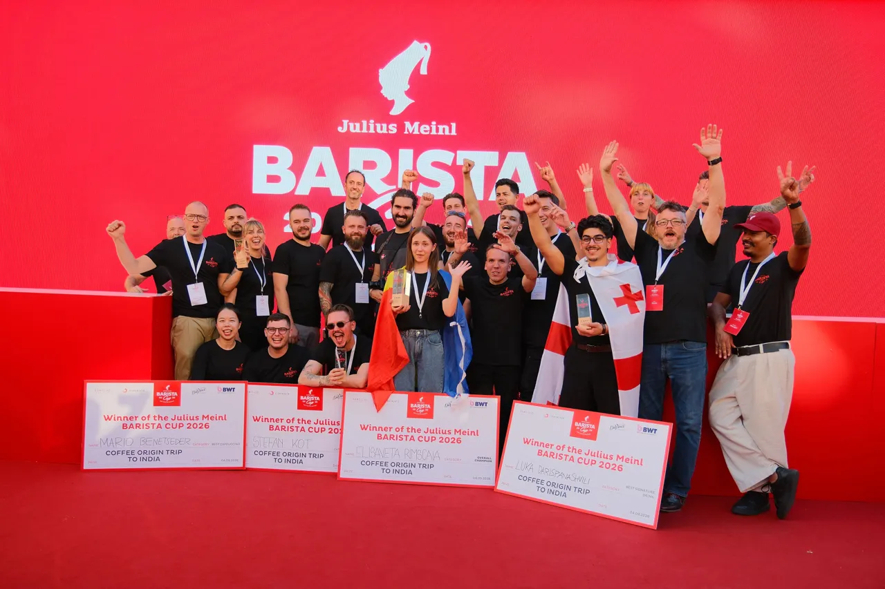 Sporter: Молдова выиграла глобальный финал Julius Meinl Barista Cup 2026