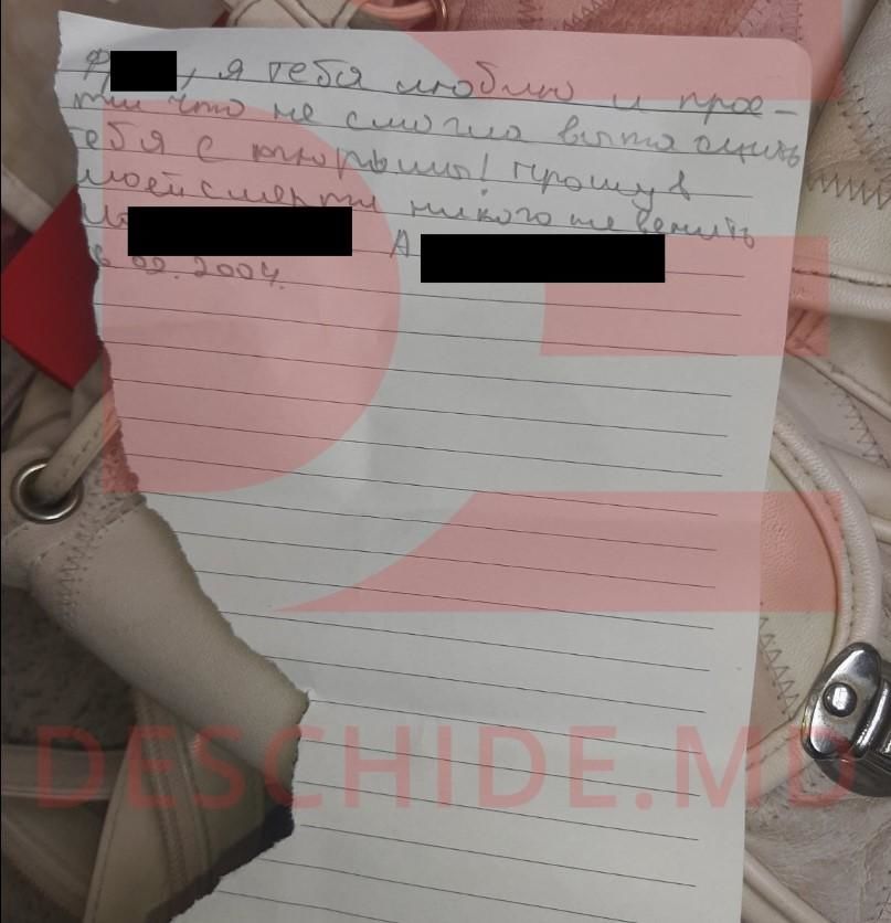 Опубликованы прощальные записки погибших в Бельцах девушек