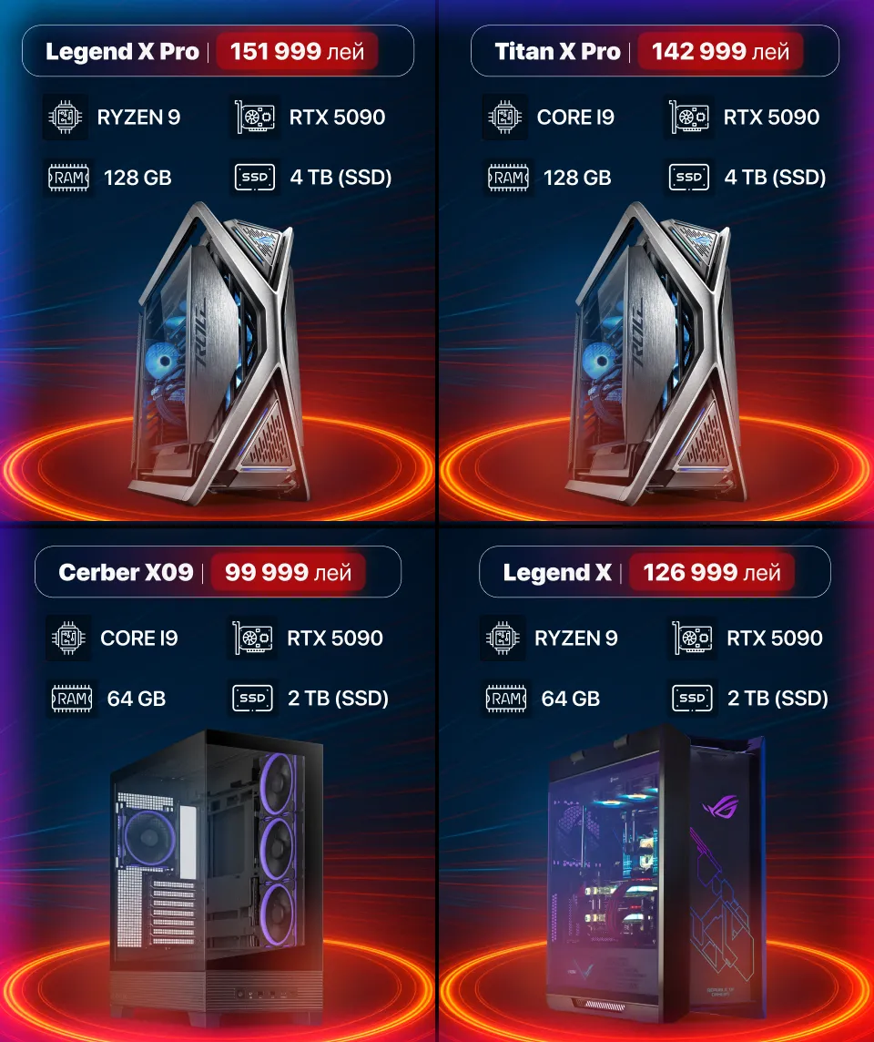 Xstore.md: Видеокарты RTX 5000 — мощность без компромиссов