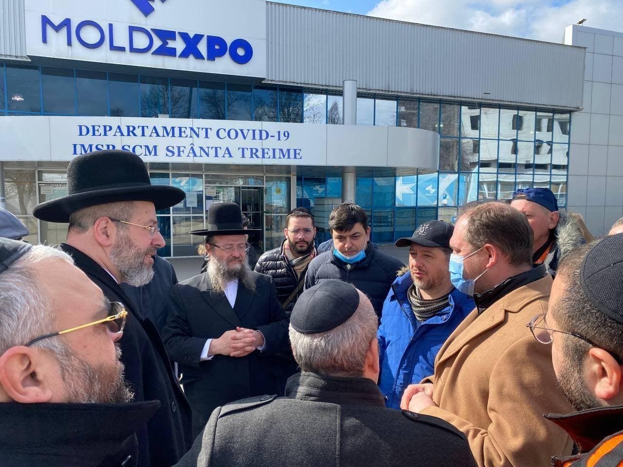 Главный ашкеназский раввин Израиля Давид Барух Лау посетил Центр на Moldexpo
