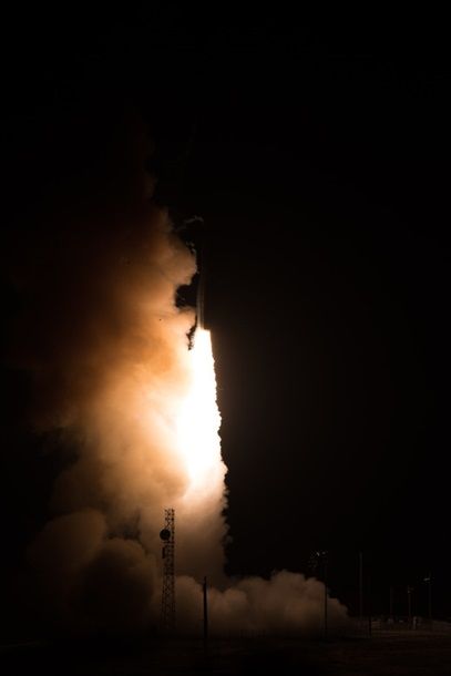 В США  испытали межконтинентальную ракету Minuteman III