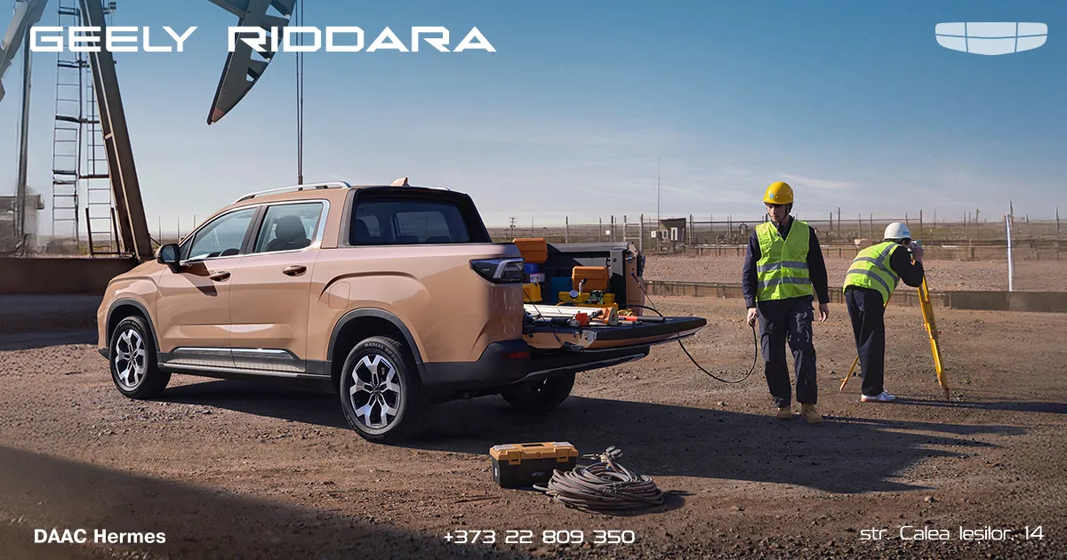 Este clipa ideală să cumpărați pick-up-ul electric Geely cu un preț promoțional excepțional