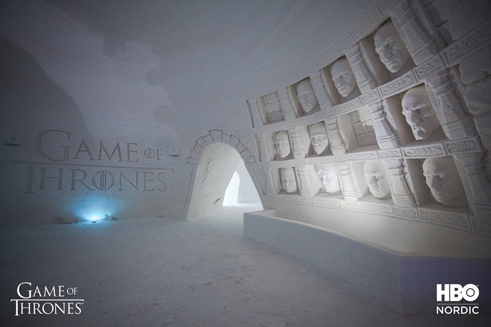 В Лапландии построили ледяной отель для фанатов "Игры престолов"