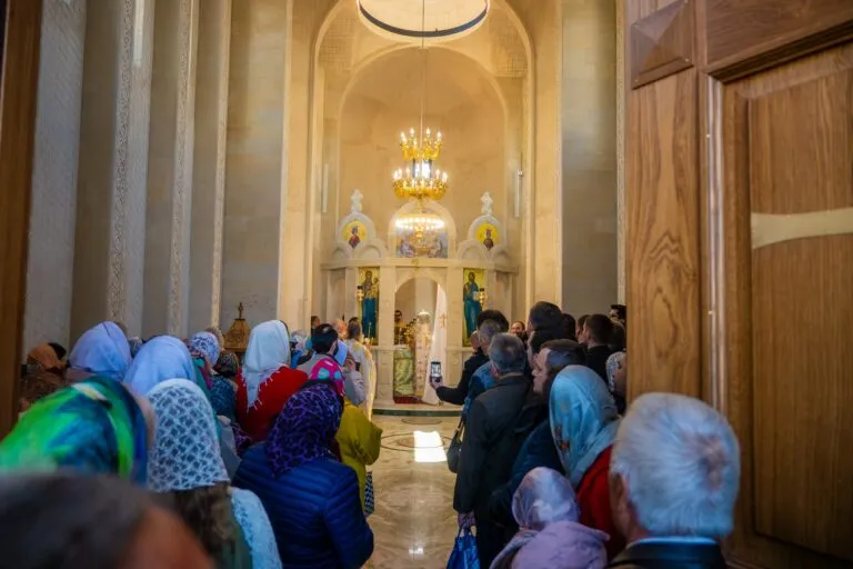 Начальник полиции Молдовы приехал на открытие церкви митрополии Бессарабии