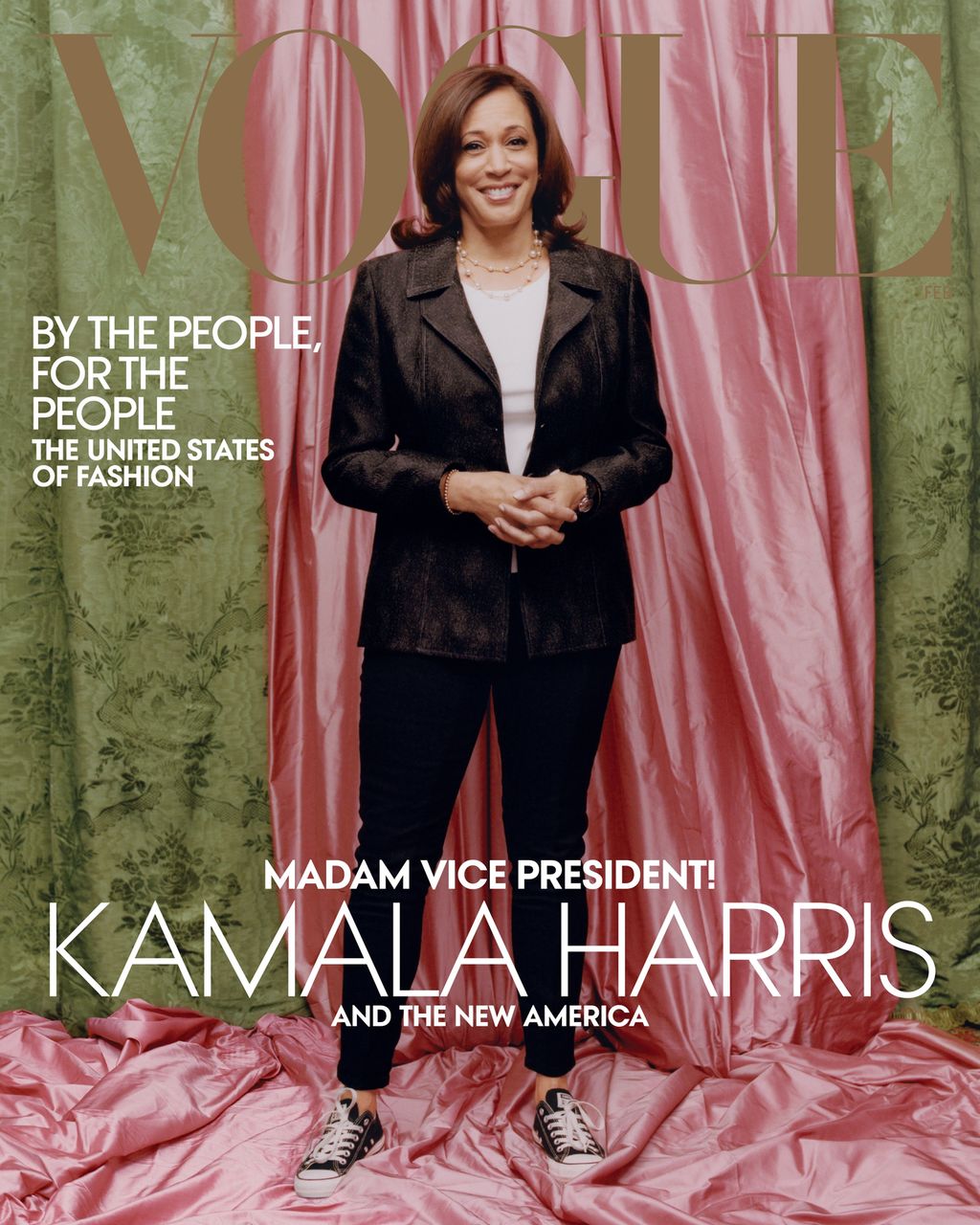 Главного редактора Vogue призвали уйти из журнала после обложки с Камалой Харрис