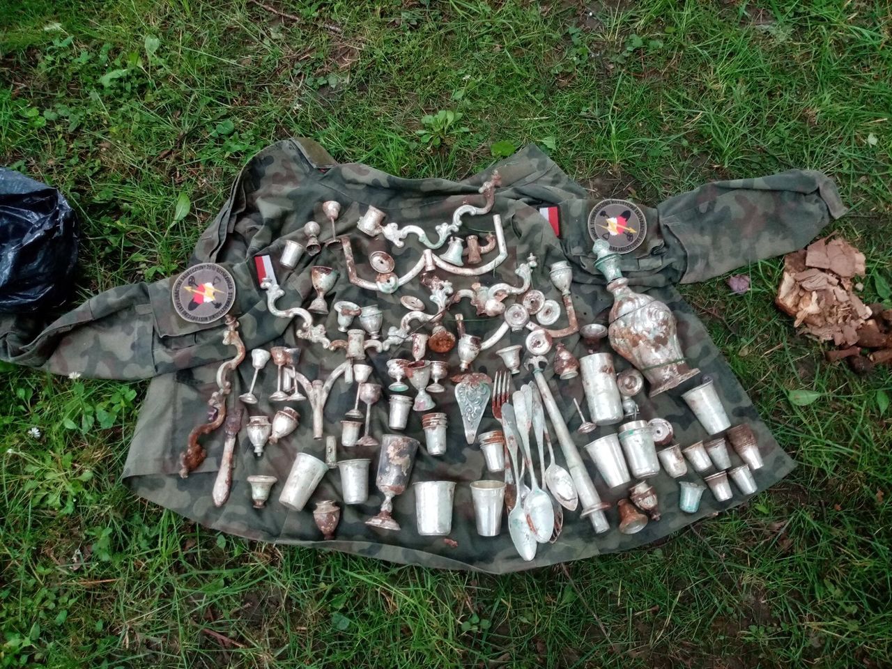 В средневековом замке нашли тайник времен Второй мировой войны