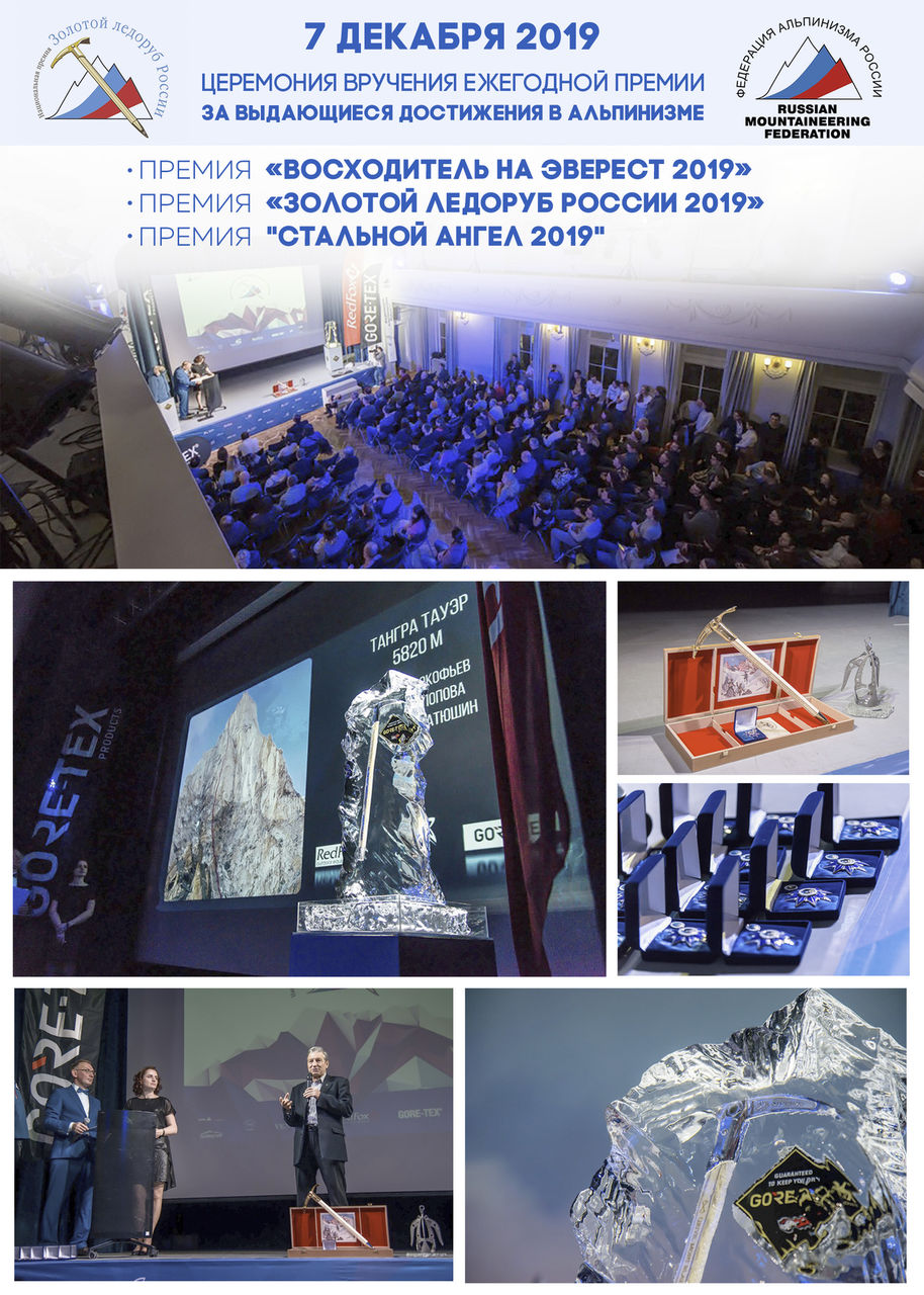 Федерация Альпинизма России: Выдающиеся достижения 2019 ®