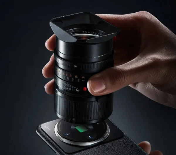 Xiaomi показала уникальный смартфон со съемным объективом Leica
