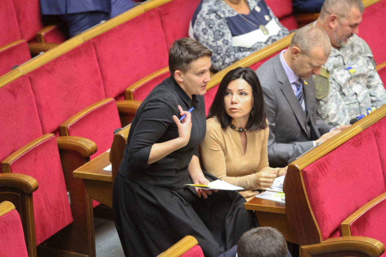 Савченко удивила нарядом монашки в Раде