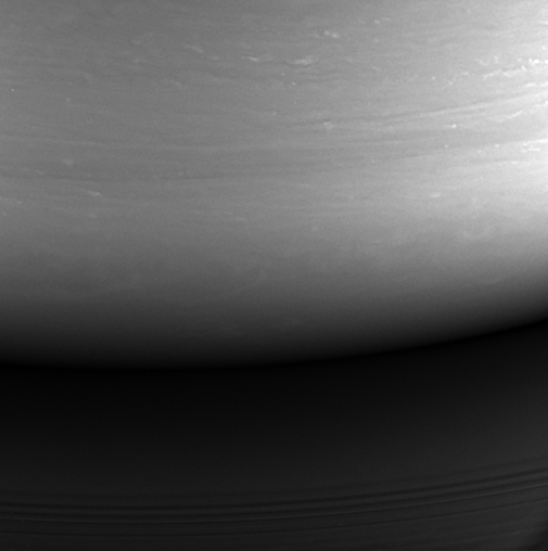 Cum arată noua casă a sondei Cassini. Ultima imagine realizată înainte de întreruperea transmisiunii către Pământ