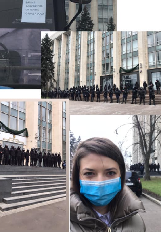 На журналистов, освещающих протесты фермеров, распылили слезоточивый газ