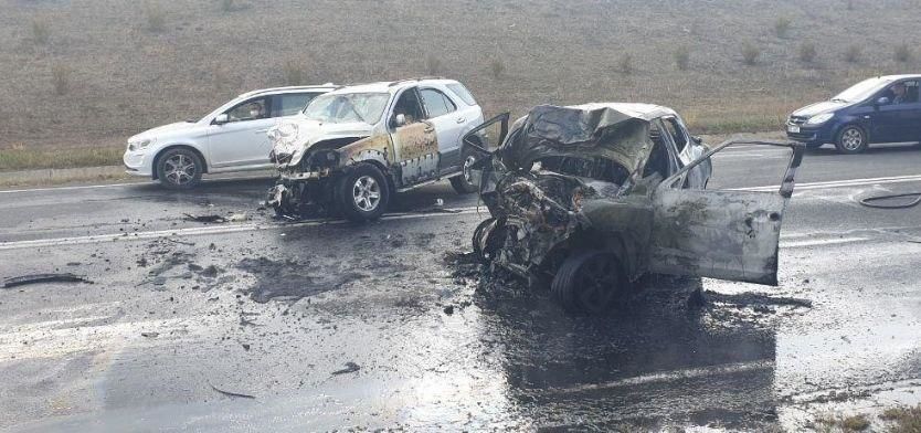 Страшное ДТП в Яловенском районе: автомобили превратились в груду металла