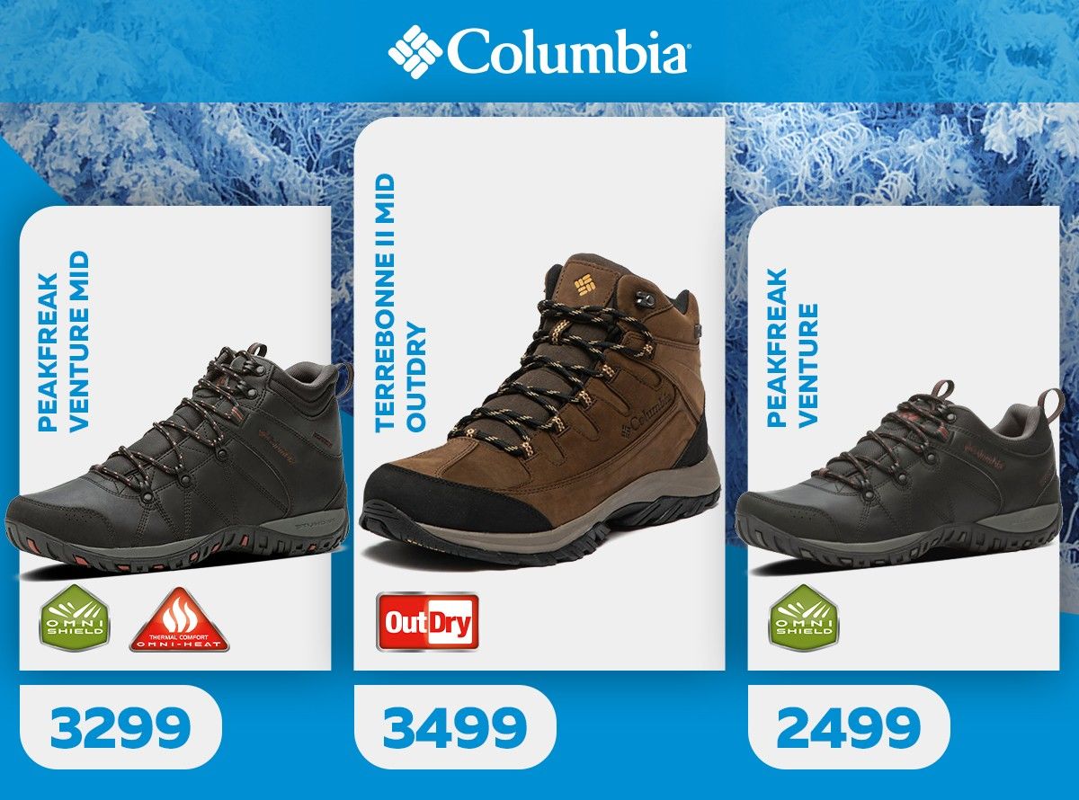 Sportlandia: Новая зимняя коллекция Columbia 2021