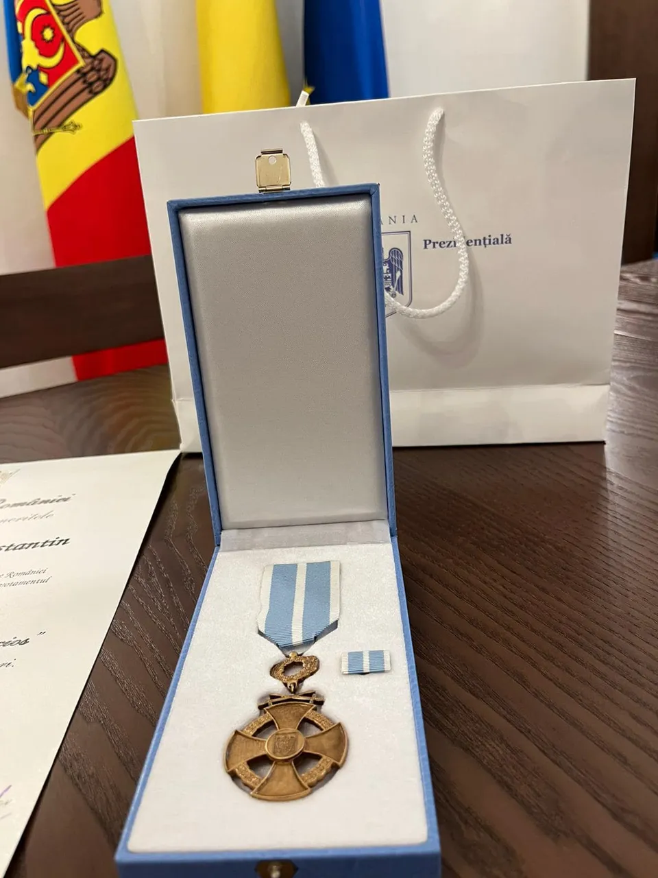 Ветеран Второй мировой войны из Молдовы награжден президентом Румынии
