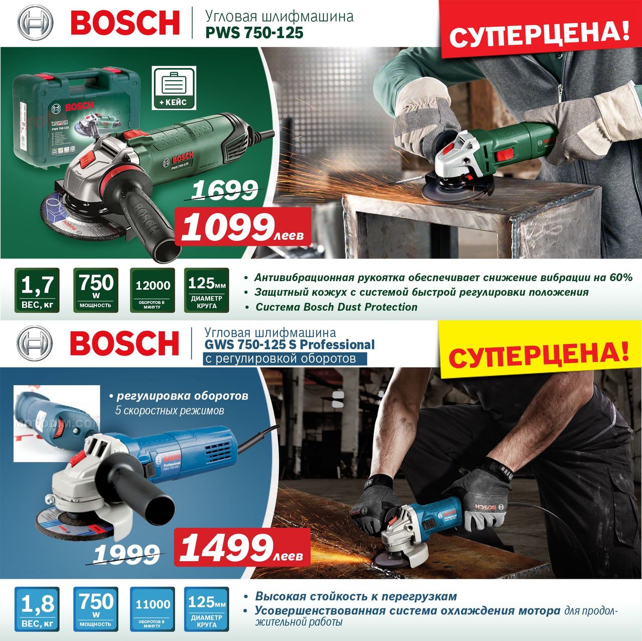 Bosch: Подарки для мужчин по суперценам ®