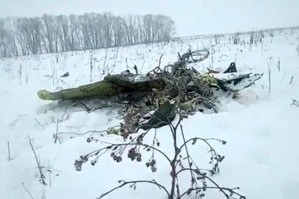 Primele imagini după accidentul aviatic cumplit din Moscova
